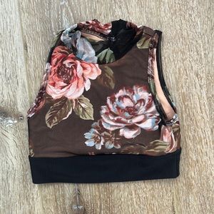 Five Dance wear floral top